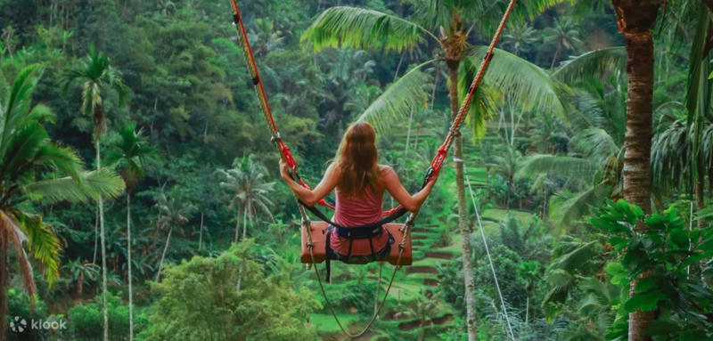 Bali Tukad Cepung Waterfall & Jungle Swing Private Day Trip